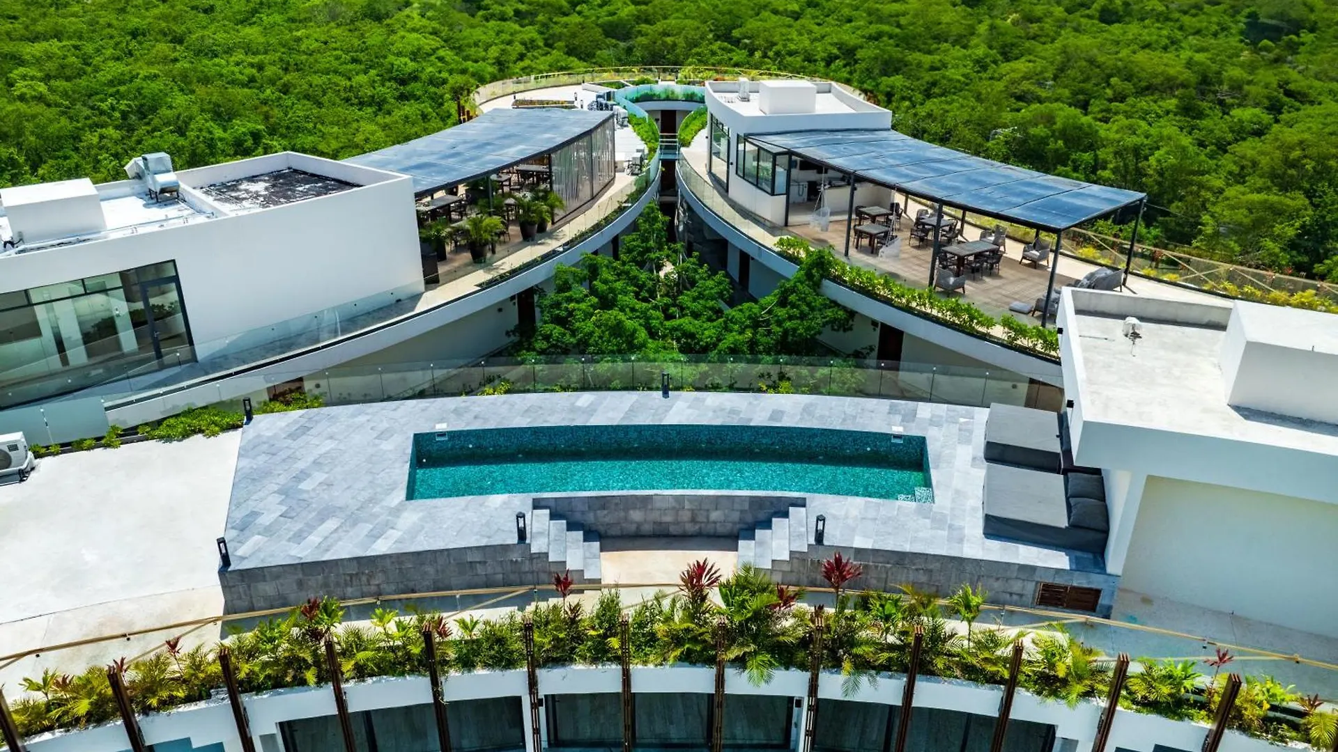 The Melina - Pool & Skyview Bar 5Min To Beach Tulum Apartamento